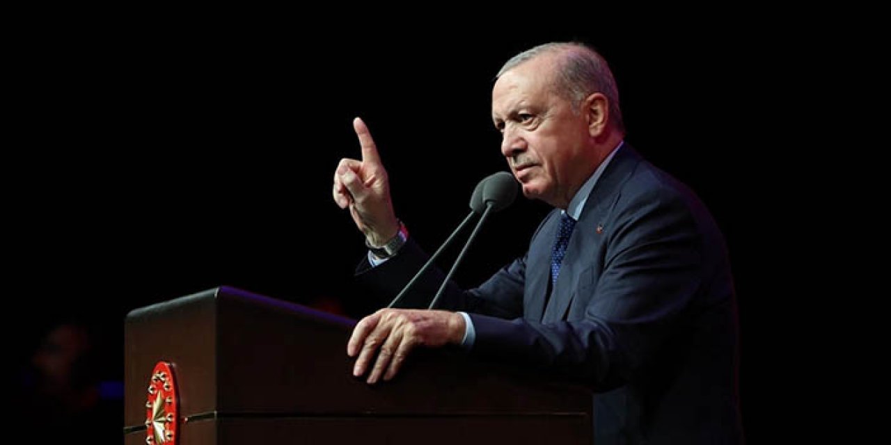 Cumhurbaşkanı Erdoğan: Türkiye Cumhuriyeti'ni her evden bir yiğidi toprağa vererek kurduk