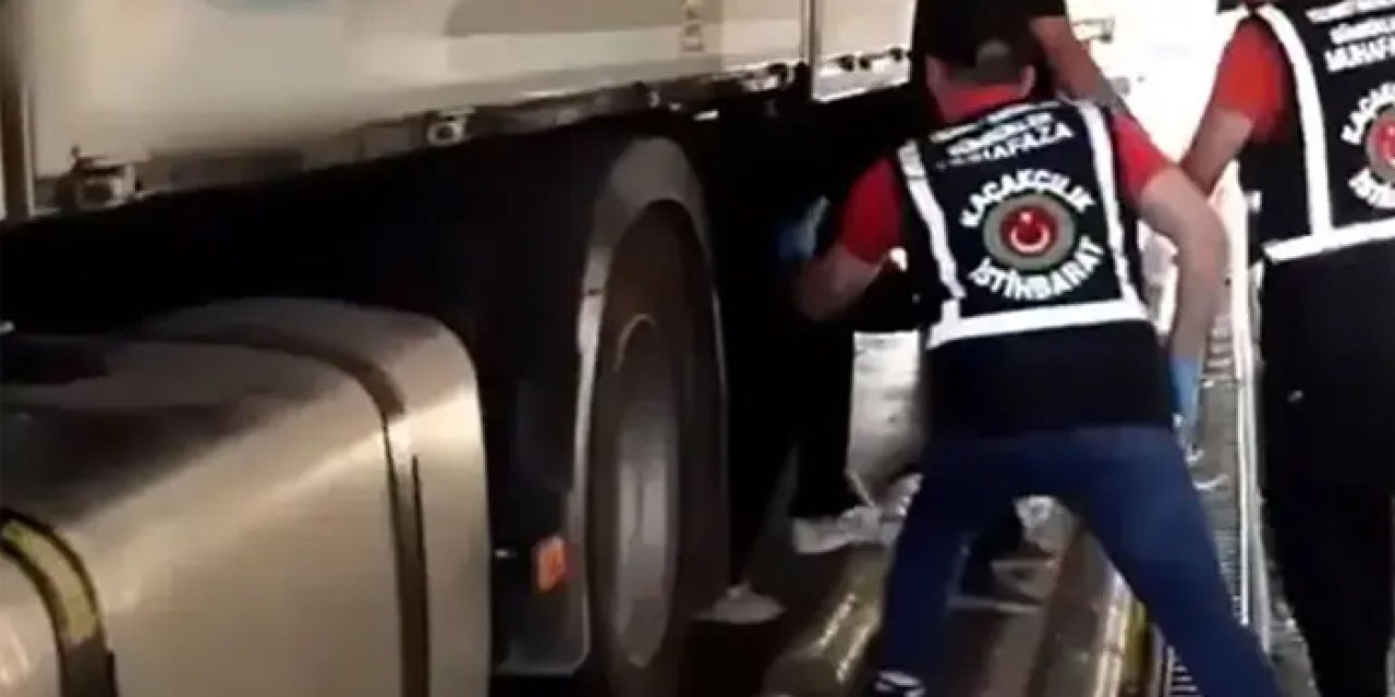 Arif Kocabıyık Kapıkule’de tır dorsesinin altında yakalandı
