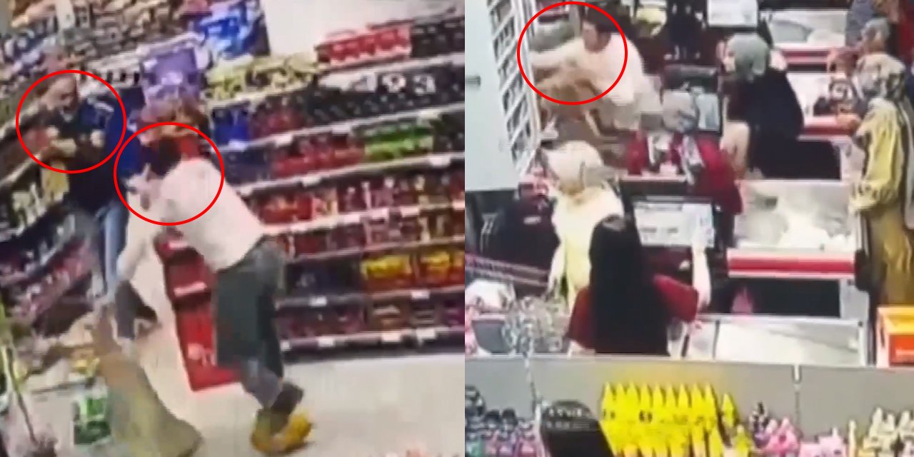 Ankara’da akıl almaz olay: Markette silahlı çatışma