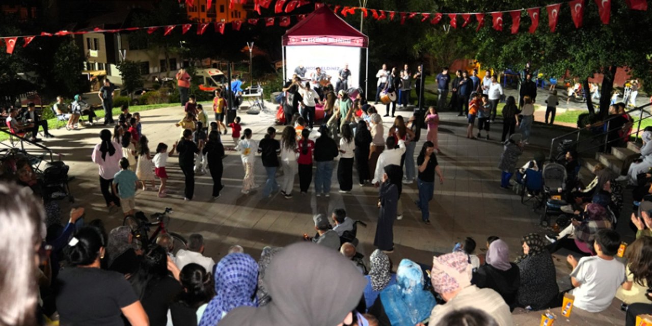 Keçiören’de park konseri coşkusu! Müzik ve eğlence bir arada