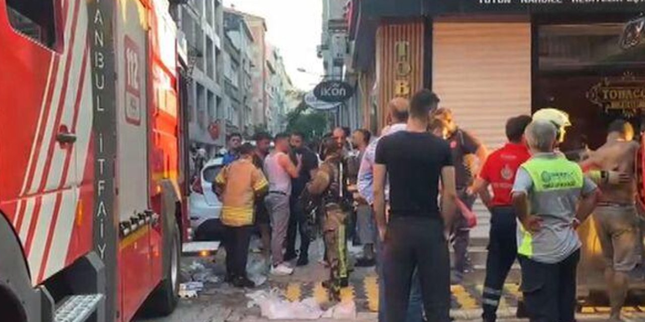 İstanbul’da otel yangını: Çok sayıda kişi tahliye edildi