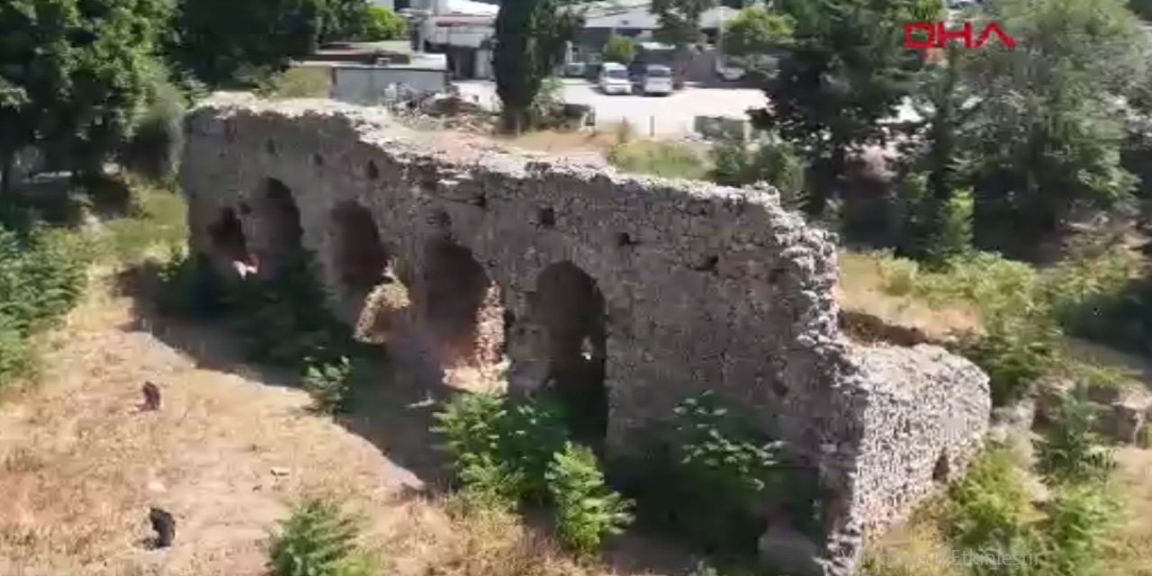 Antalya’da 1700 yıllık Roma Hamamı yıllara meydan okuyor