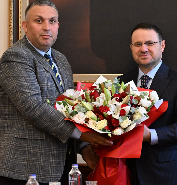 Ankaragücü’nden Bakan Gürlek’e ziyaret
