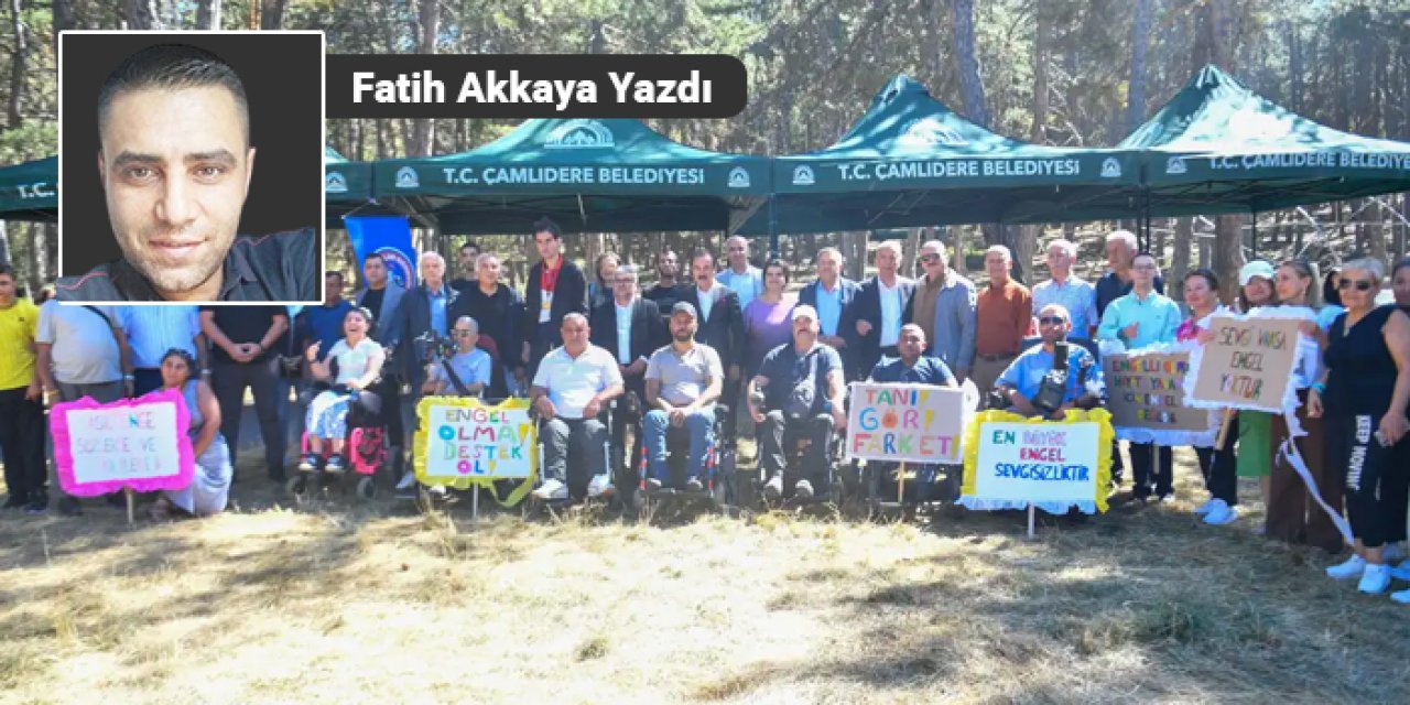 Çamlıdere’de engellilere özel piknik