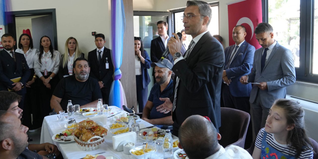 Keçiören’de engelsiz buluşma: Aynı sofrada dayanışma