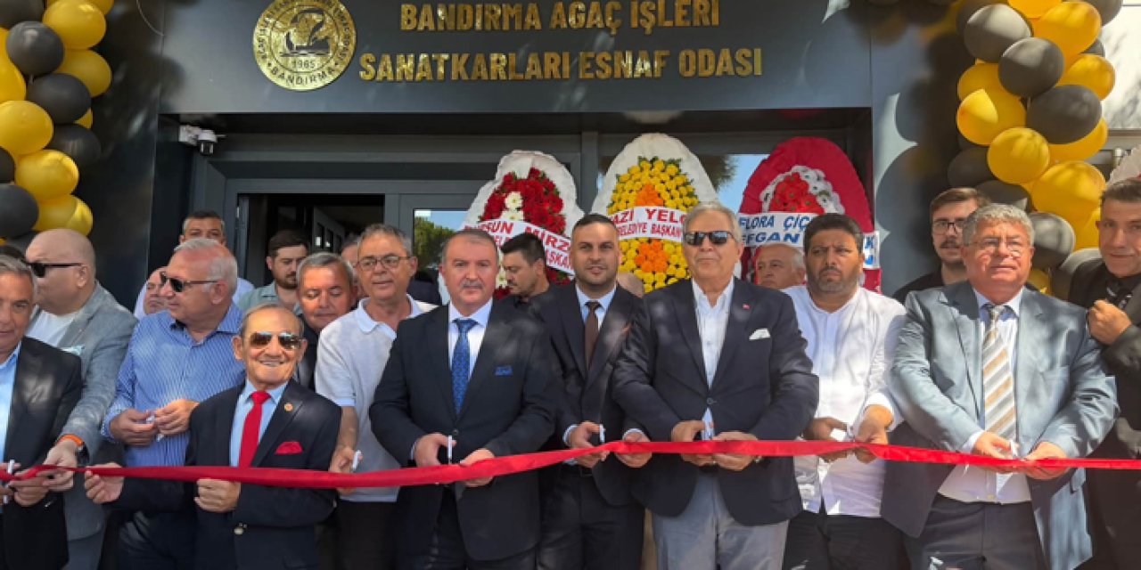 Taklacı’dan Anadolu turu: Ağaç İşleri Esnaf Odası yeni yerine taşındı