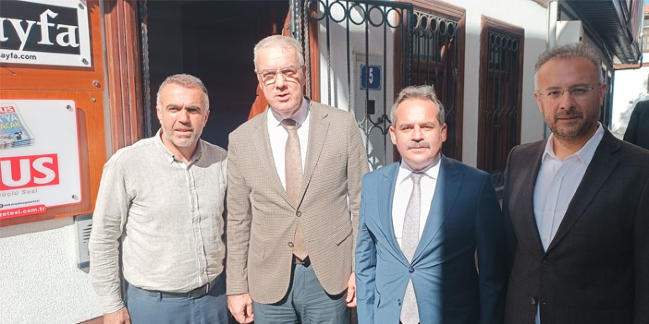 Altındağ ve Mamak Kaymakamlarından Gazeteilksayfa’ya ziyaret