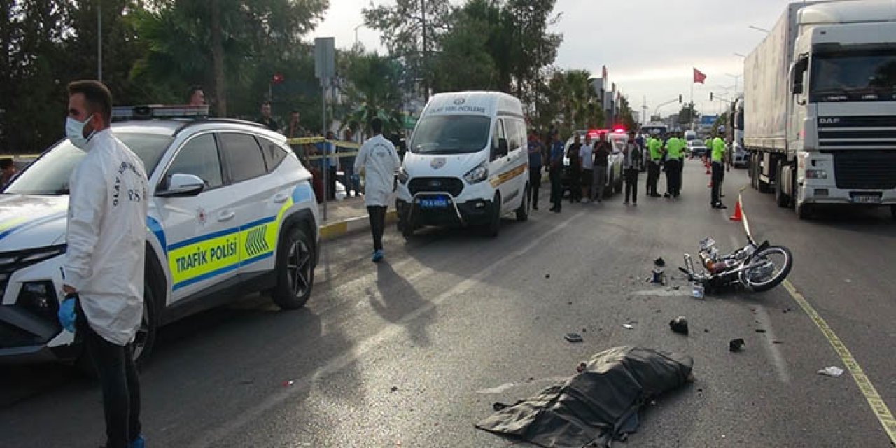Kilis’te beton mikseri ile motosiklet çarpıştı: 1 ölü, 1 yaralı