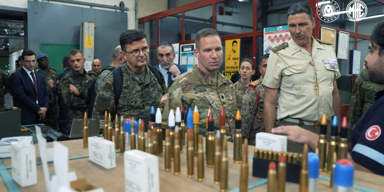 Ankara Askeri Ataşeler Birliği, MKE fabrikalarını inceledi