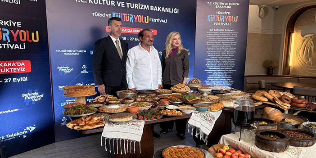 Ankara Kültür Yolu Festivali'nin lezzetleri tanıtıldı