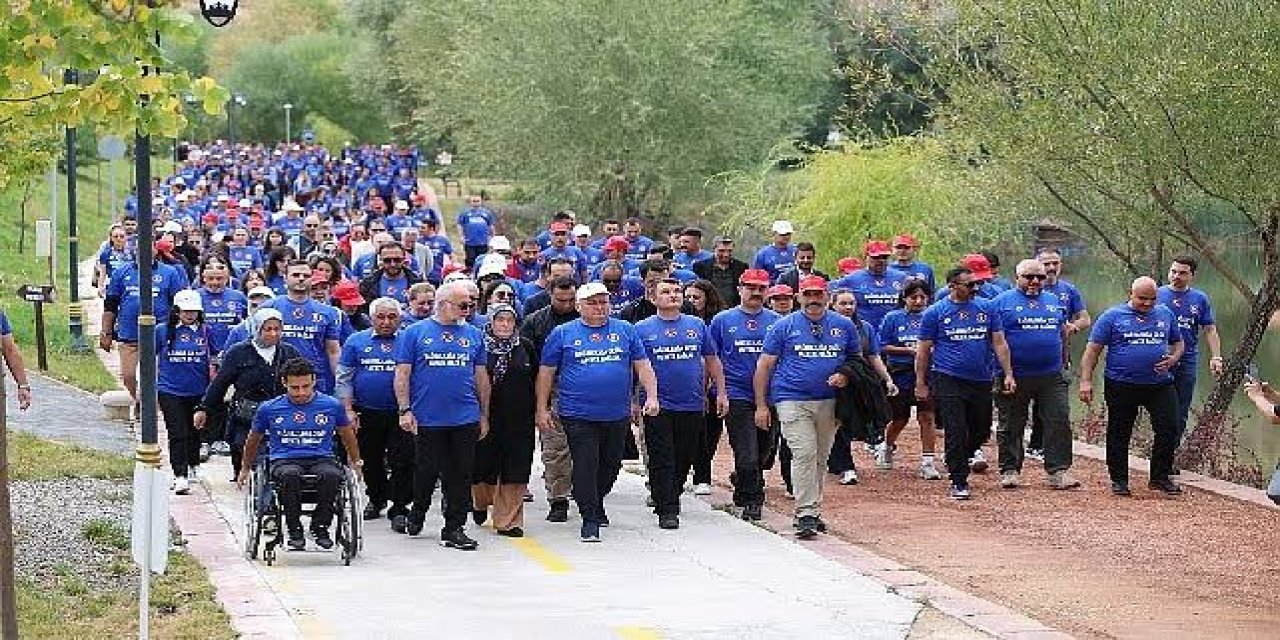 Keçiören'de "Bağımlılığa Değil, Hayata Bağlan" Doğa Yürüyüşü Düzenlendi