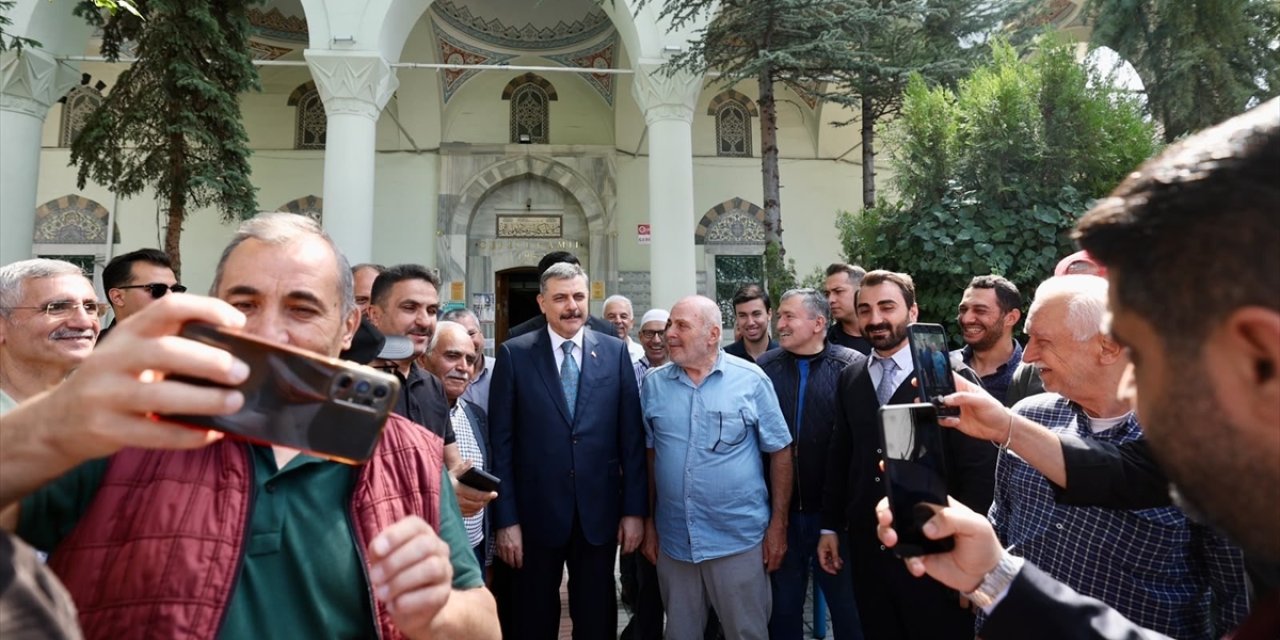 İçişleri Bakanı Çiftçi Ankara'da Esnafı Ziyaret Etti