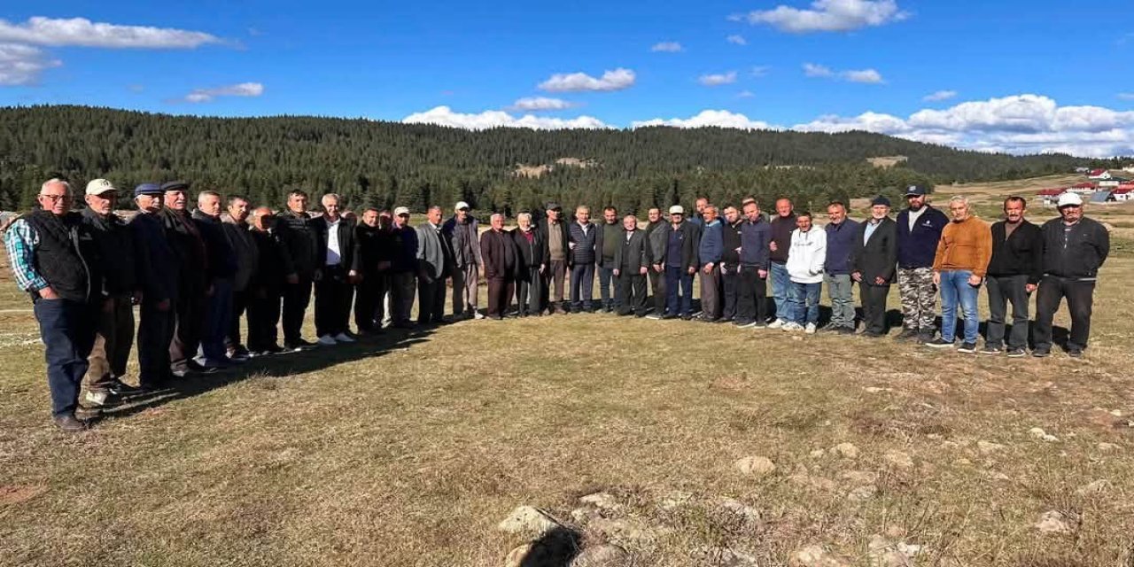 Çamlıdere yaylaları arasındaki sınır meselesi çözüldü