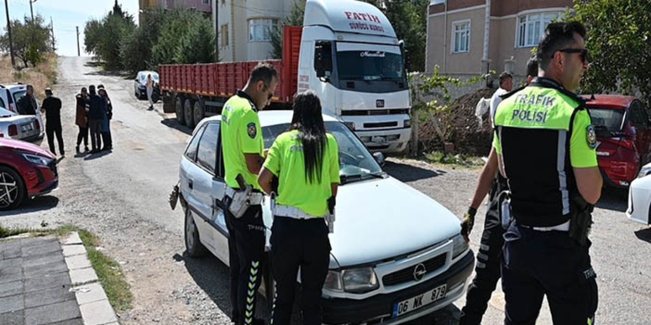 Kırıkkale'de ehliyet sınavında kaza: 4 yaralı