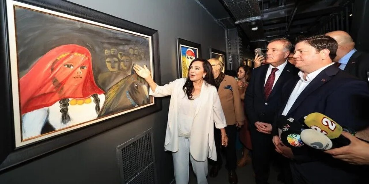 Çankaya’da sanat buluşması:  Şoray ve Gökçebağ sergisi