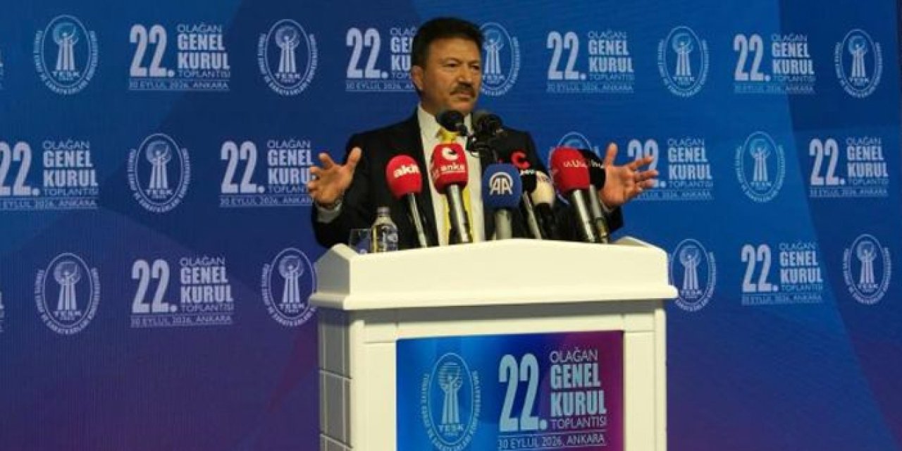 TESK’te 19 yıllık dönem sona erdi: Mehmet Yiğiner başkan seçildi