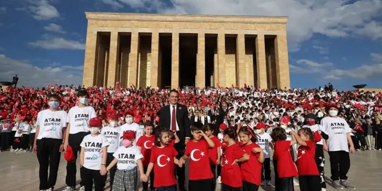 LÖSEV'den Anıtkabir’e 100 bin kişilik ziyaret