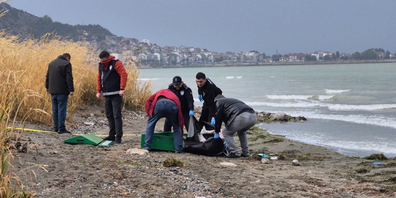 Göl kıyısında erkek cesedi bulundu
