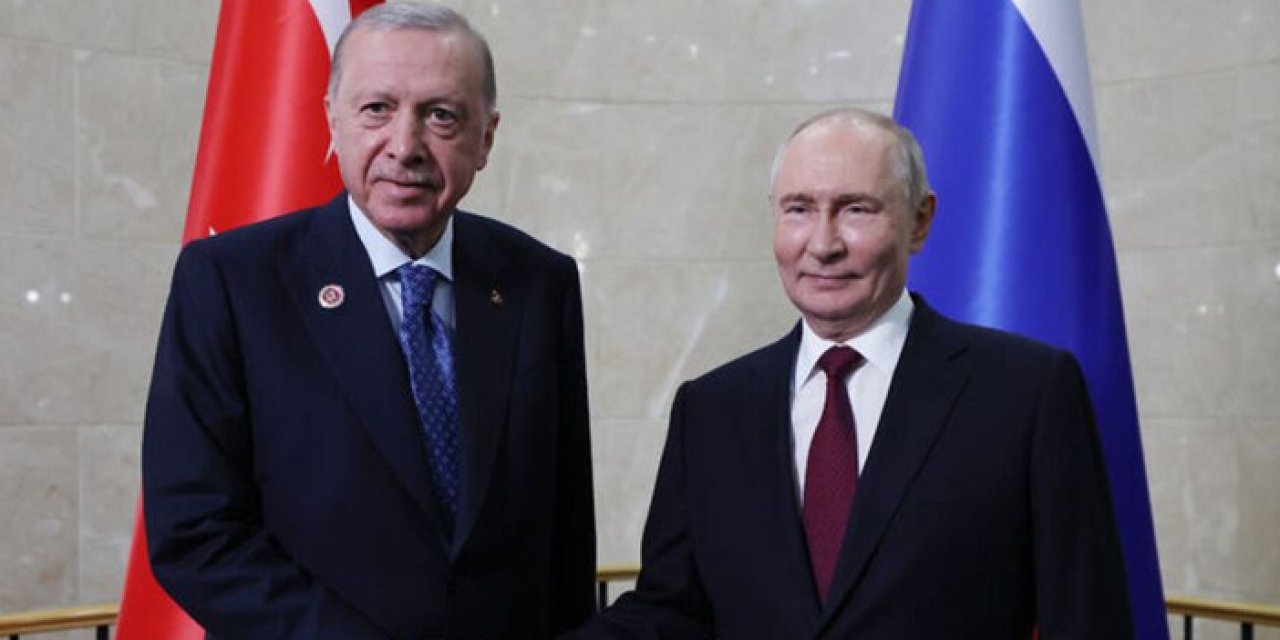 Cumhurbaşkanı Erdoğan Putin ile görüştü