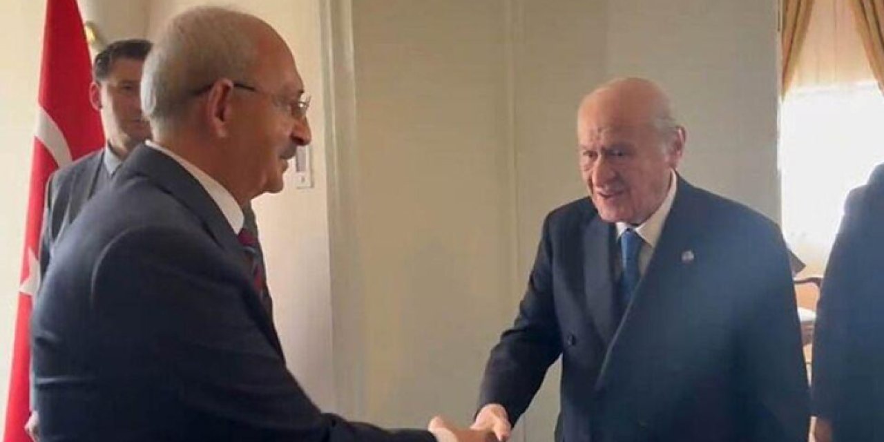 Kılıçdaroğlu ve Bakan Memişoğlu Bahçeli’yi ziyaret etti