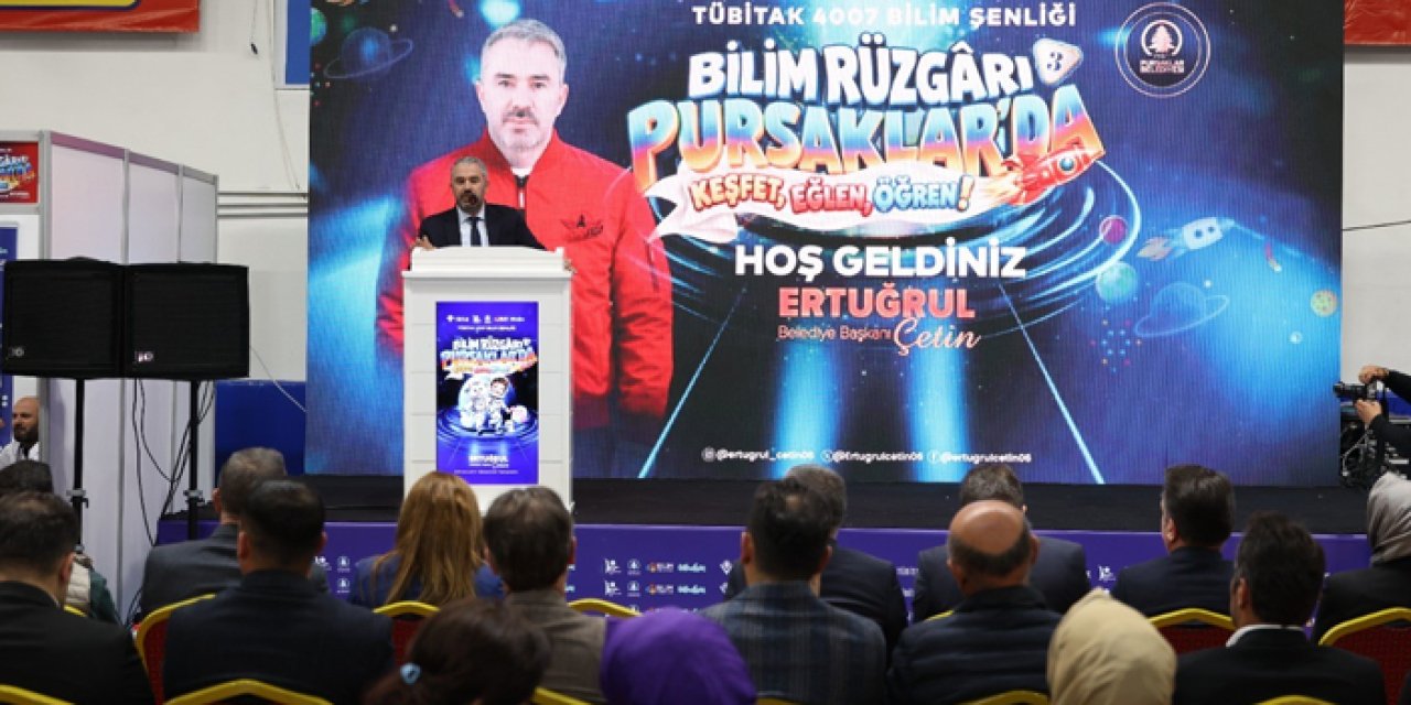 Pursaklar’da bilim rüzgarı esti