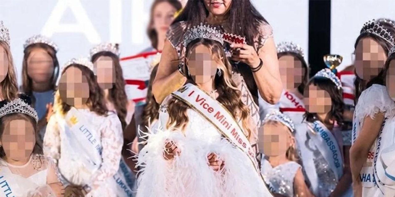 Çocuk güzellik yarışmasına bakanlıktan suç duyurusu