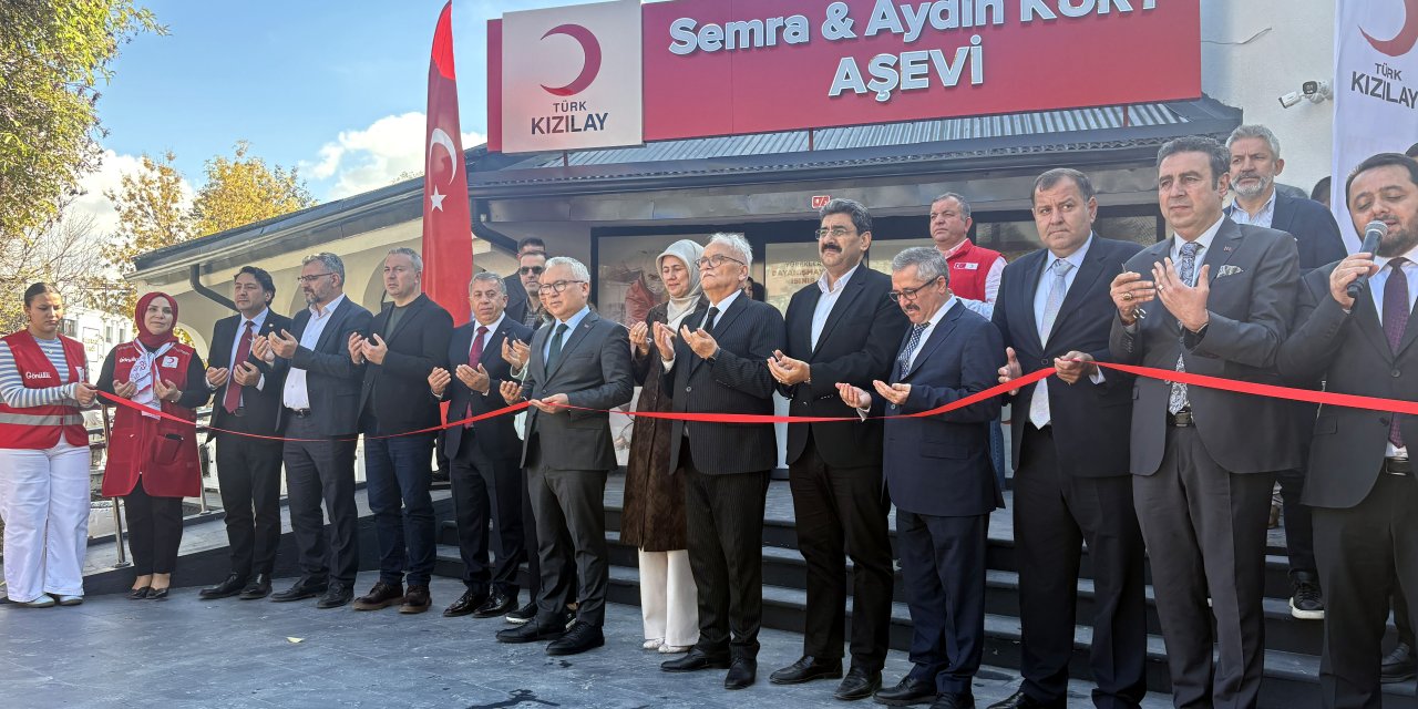 Kızılay’ın Sivas’taki yeni aşevi törenle açıldı