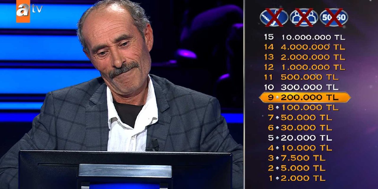 Kırşehir Kaman’lı çoban, şiiriyle Milyoner’e damga vurdu