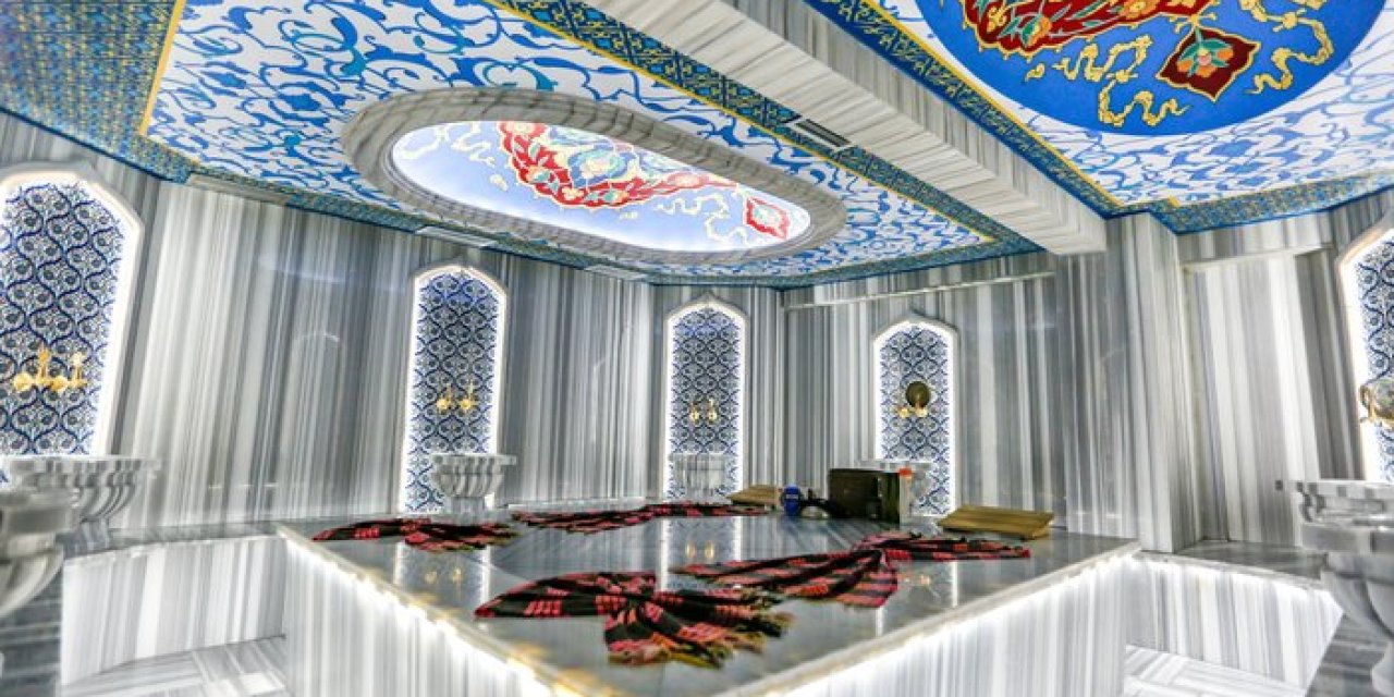 Çubuk’ta havuz ve hamam 7 yıllığına kiralanacak