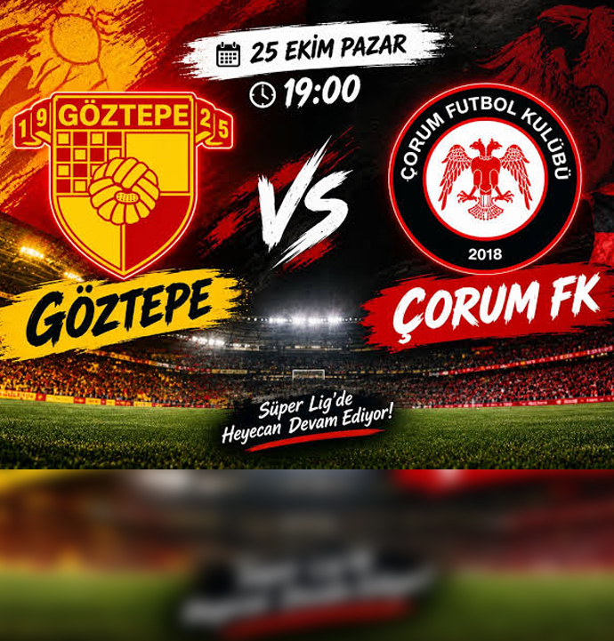 Çorum FK İzmir deplasmanına hazır: Maç yarın 19’da başlayacak