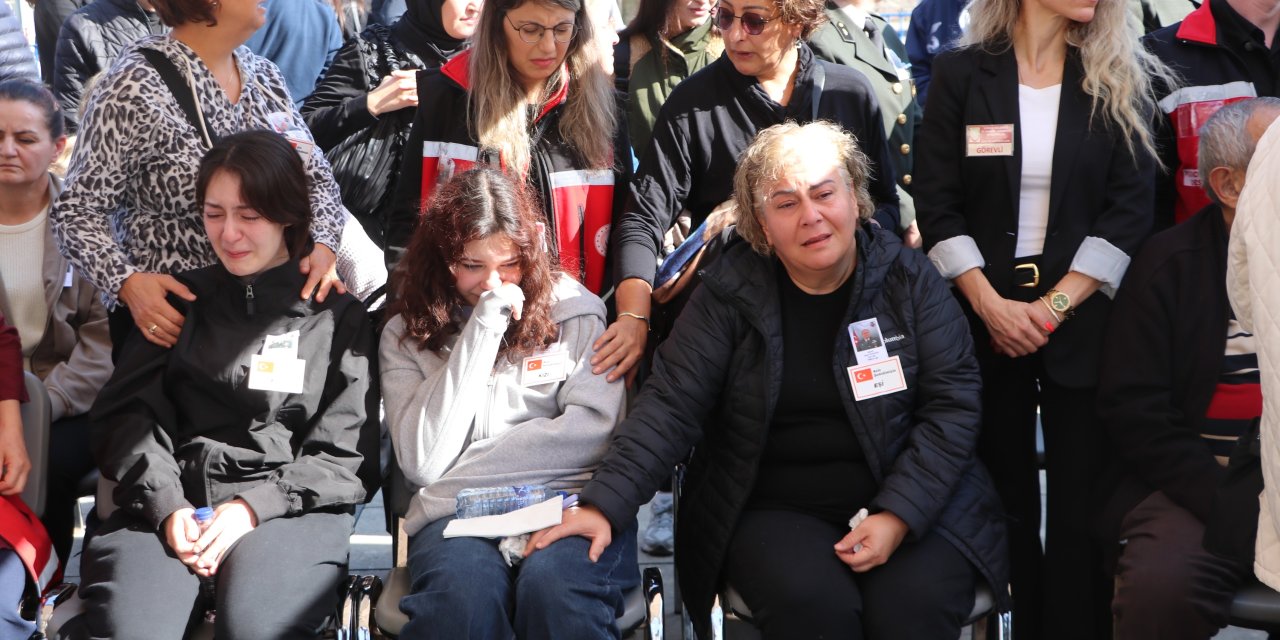 Şehit Albay defnedildi; ailesi gözyaşlarına boğuldu
