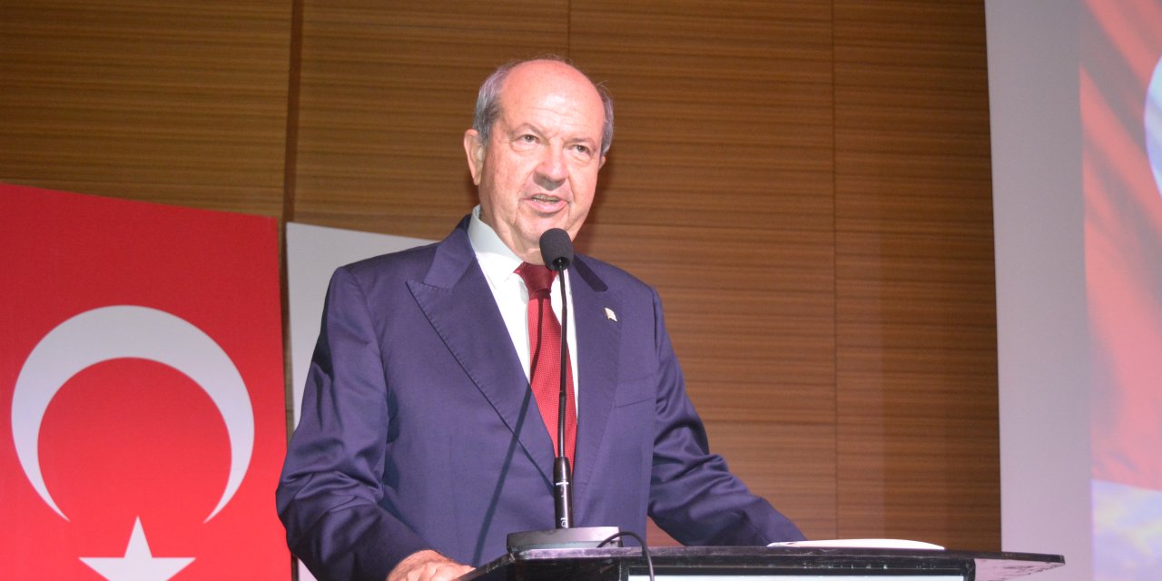 Ersin Tatar: Kıbrıs’ta çözüm iki devlet esasına dayanmalı