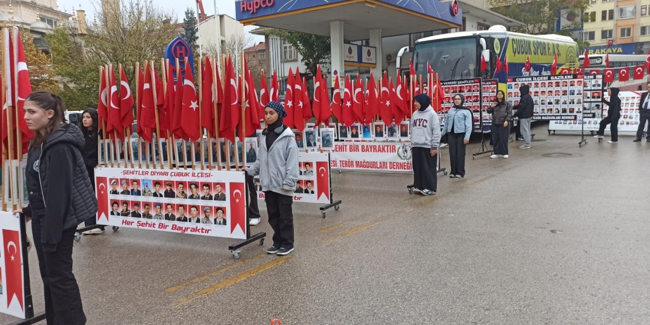 Çubuk’ta şehit ve gazili 29 Ekim kutlaması