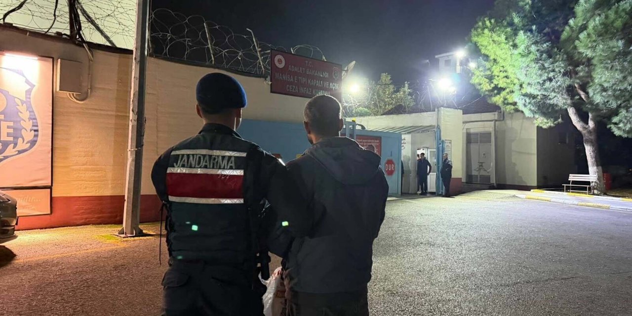 Manisa'da 21 yıl 4 ay hapis cezası bulunan firari yakalandı