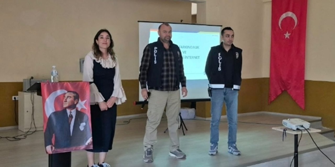 Nallıhan’da öğrencilere siber güvenlik eğitimi verildi