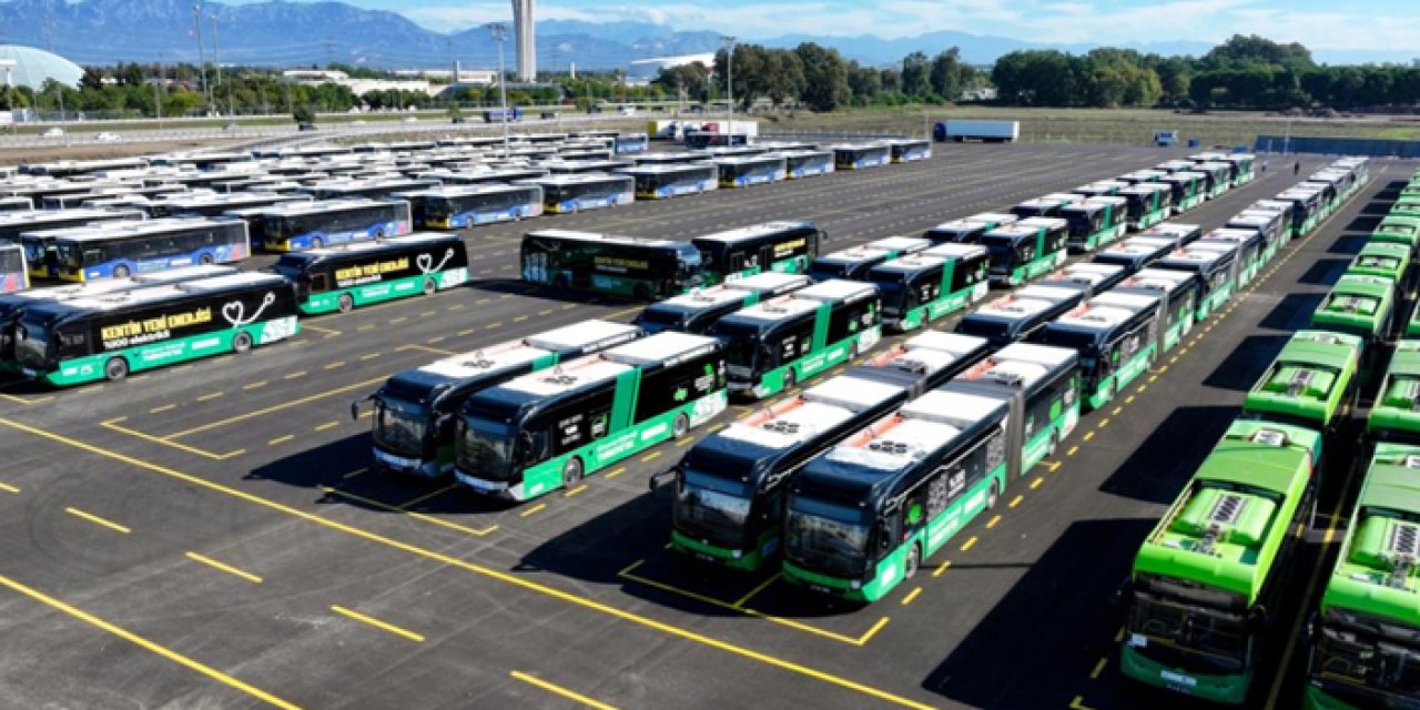 COP31 için 630 çevreci otobüs görev yapacak