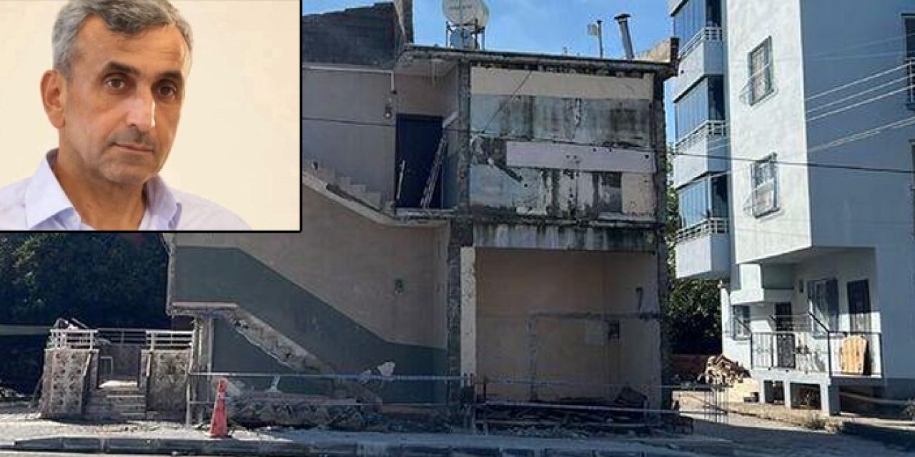 Depremde ailesini kaybeden adam enkaz altında can verdi