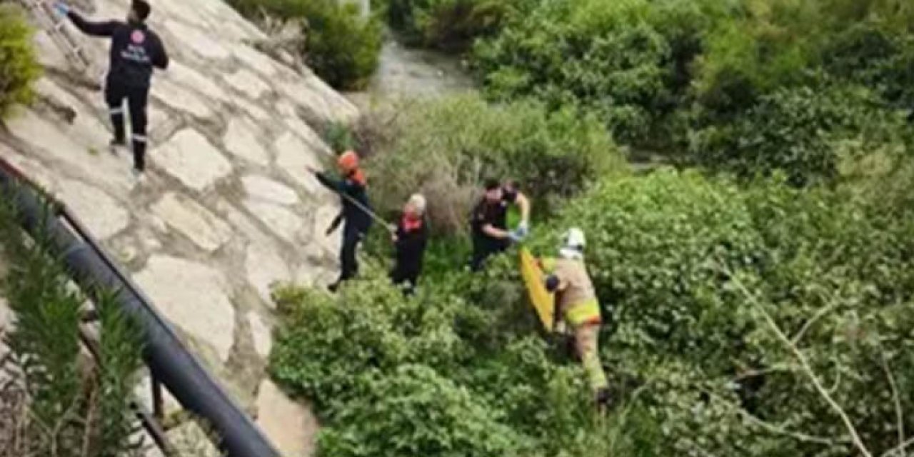 Hatay'da otomobil dereye uçtu; 3 yaralı