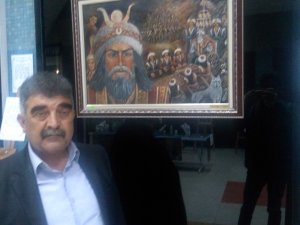 “Tarihin Huzurunda” temalı yağlı boya resim sergisi