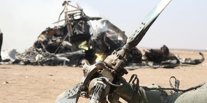 Suriye'de Rus helikopteri düştü