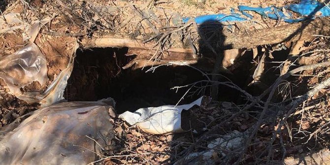 PKK'ya ait yaşam malzemeleri bulundu
