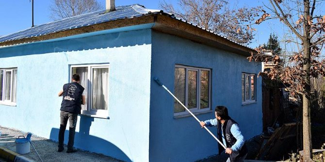 Kocaeli'de belediyeden yaşlı kadına müthiş hizmet