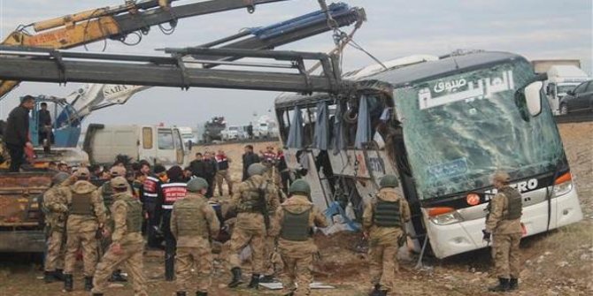 Silopi'de feci otobüs kazası: 9 ölü 28 yaralı