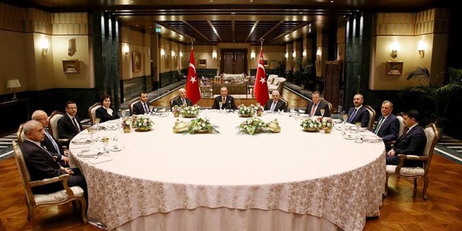 Beştepe'de yargı buluşması