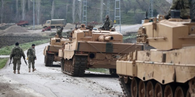 Afrin'e kara harekatı başladı
