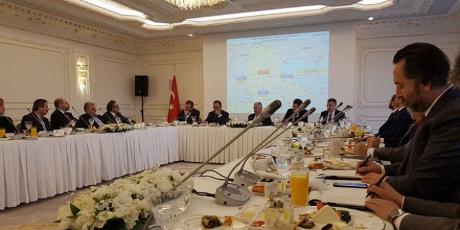 Yıldırım medya temsilcileriyle bir araya geldi