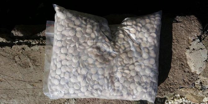 Burseya Dağı'ndan PYD/PKK'nın uyuşturucuları çıktı