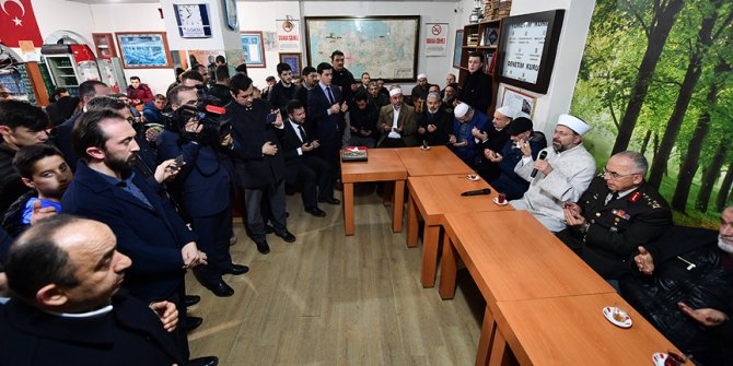 Erbaş'tan şehit ailesine taziye ziyareti