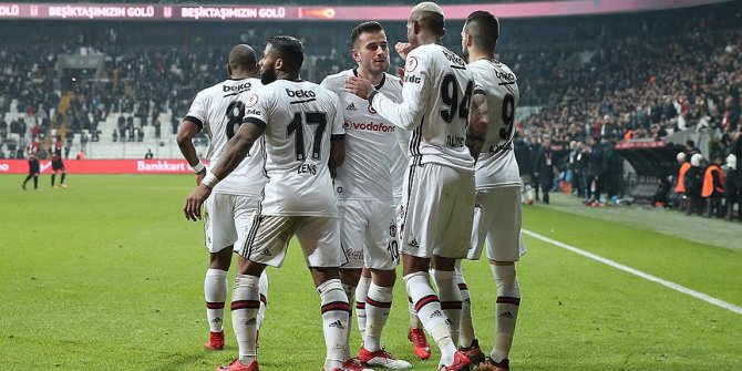 Beşiktaş çeyrek final ilk maçında avantajı kaptı