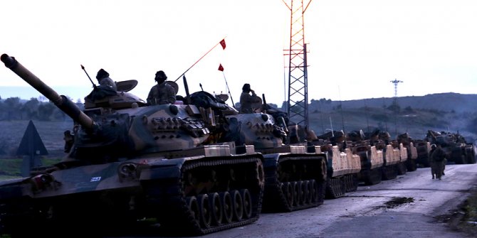 Suriye sınırına askeri sevkiyat devam ediyor